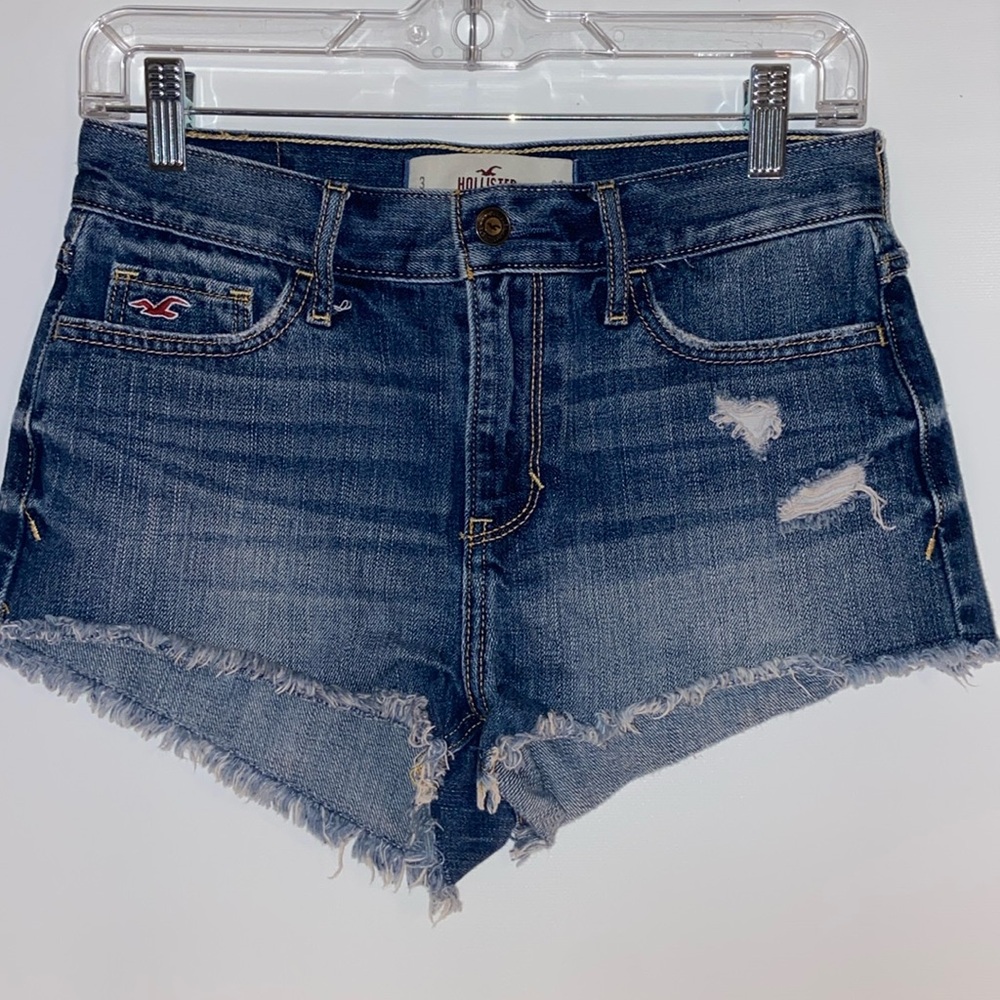 Hollister Medium Washed Jean Shorts
